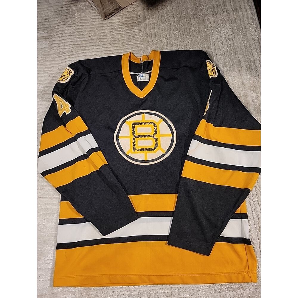 Bobby Orr Boston Bruins Jersey NHL Hockey Mens Size Large Adult Vintage